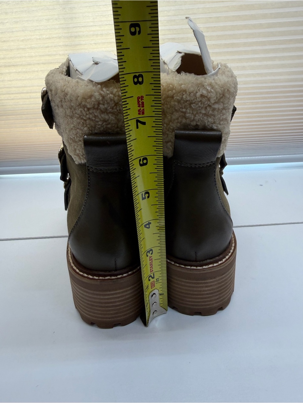 Vince Camuto Klerica Moto/Hiker Boots - Picture 4 of 6